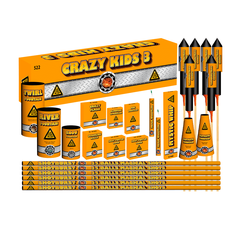 Crazy kidz juniorsortiment 3