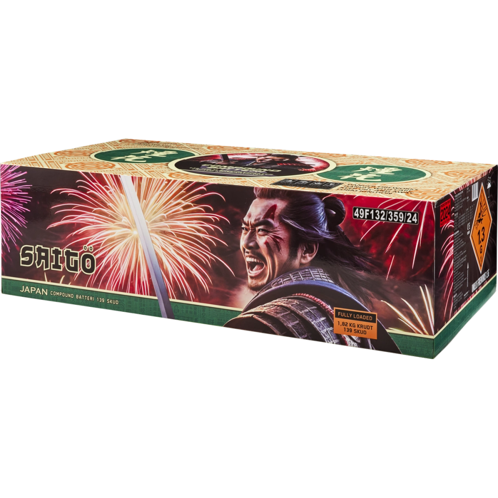 JP, SAIGÖ , Batteri, 139 skud, Ø25/30