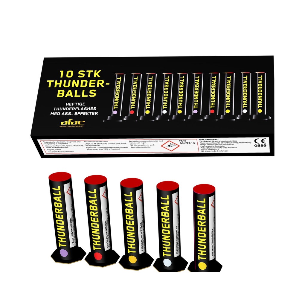 AFAC, ThunderBall Sortiment, 10 dele
