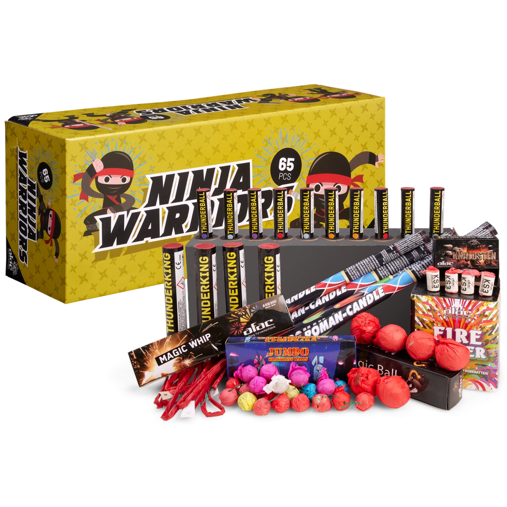 Ninja Warriors, Sortiment 65 dele