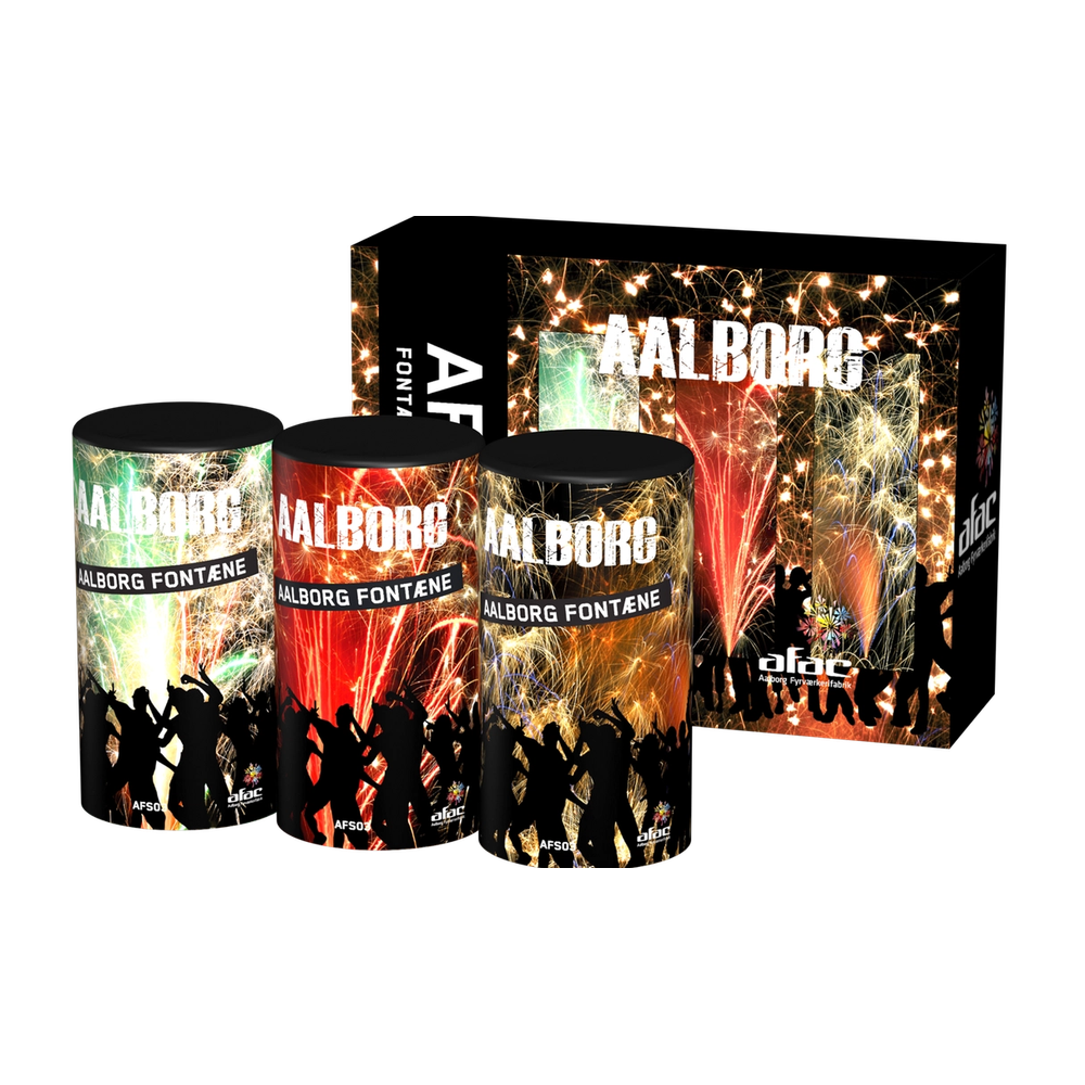 Aalborg, Fontæne Sortiment, 3 dele