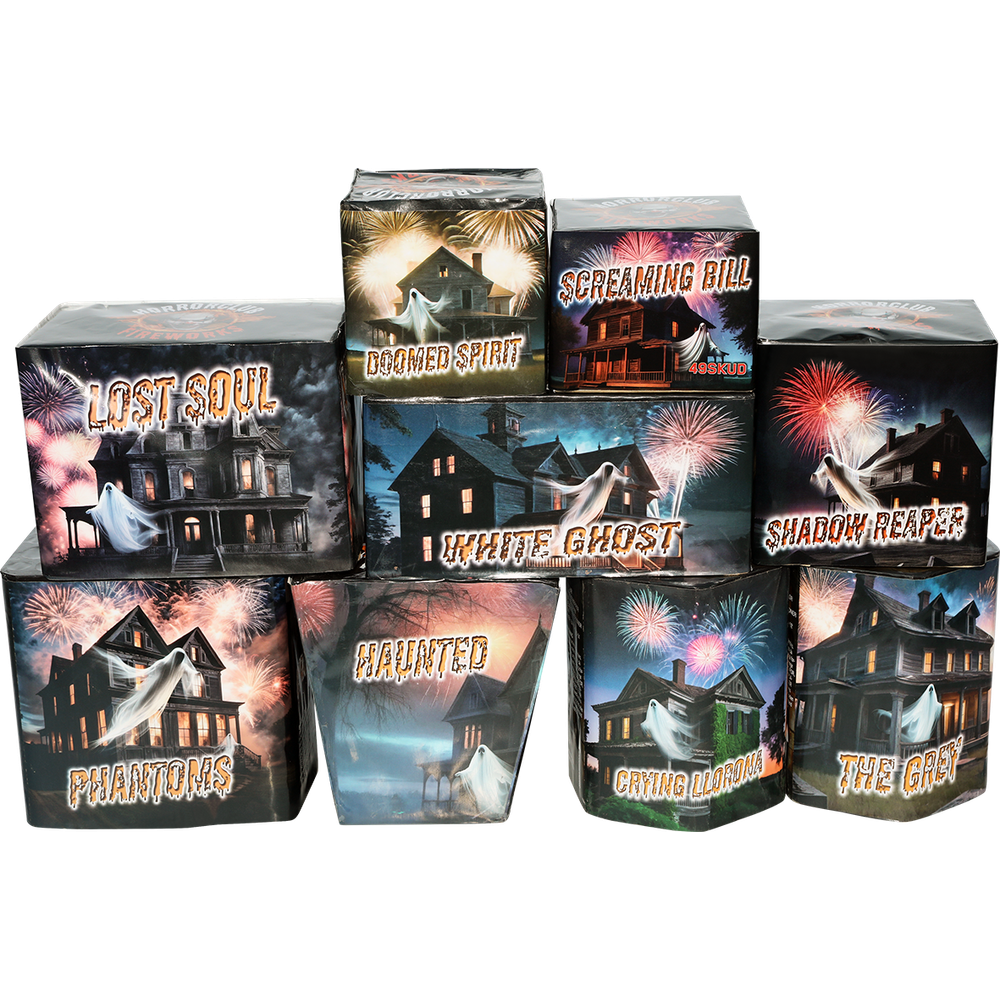 Ghosthouse sortiment 9 dele