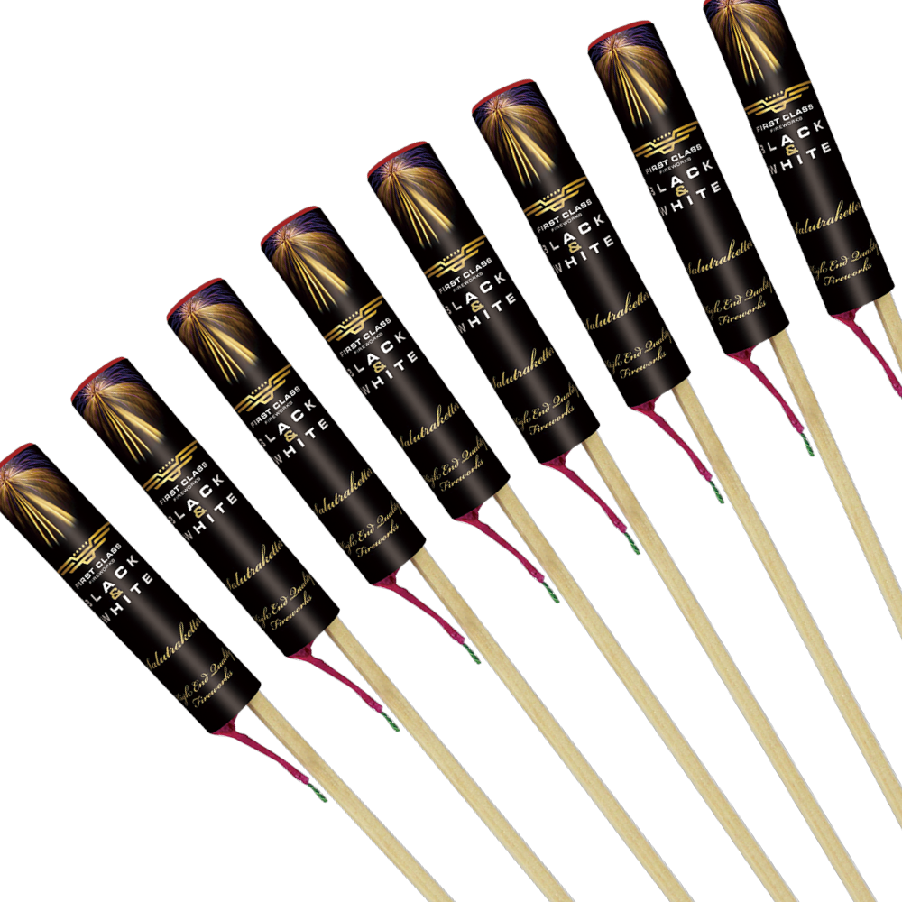 Salutraketter, 8 stk.