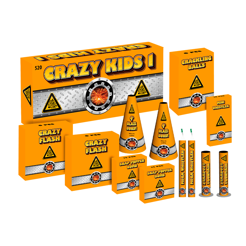 Crazy kidz juniorsortiment 1