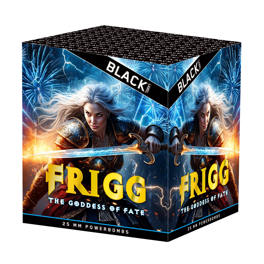 Frigg, Batteri 25 skud Ø25