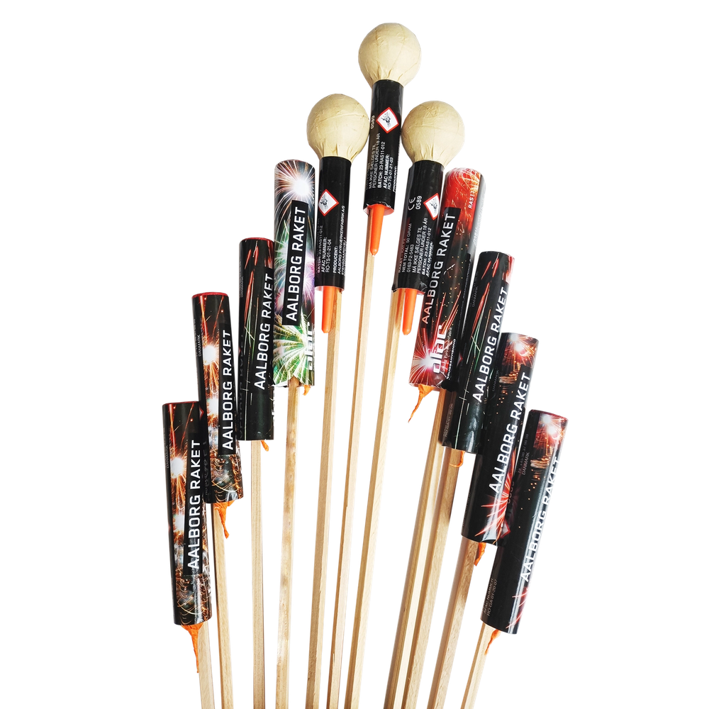 Aalborg, Raket Sortiment, 11 dele