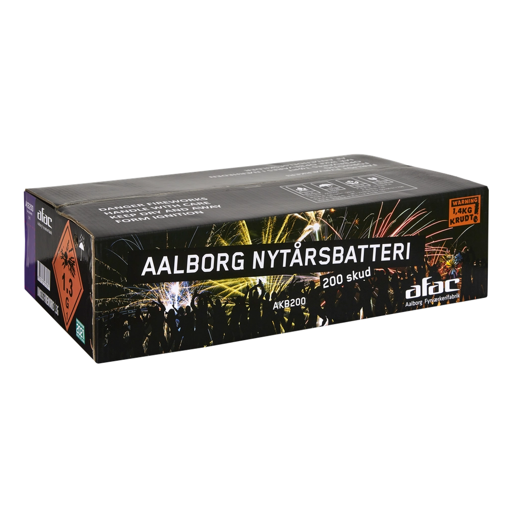 Aalborg Nytårsbatteri, Compound, 200 sk.