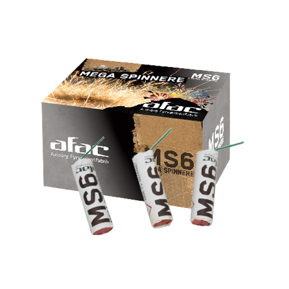 AFAC, Mega Spinnere, 24 stk, Æske