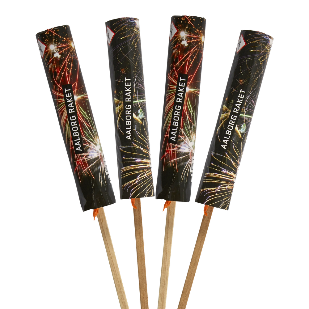 Aalborg, Cylinderraket Sortiment, 4 dele